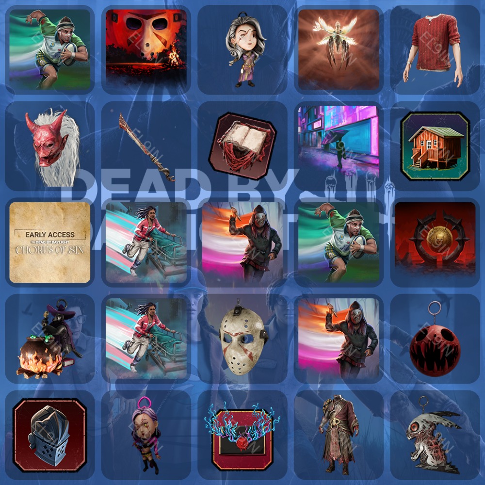 👾Dead by Daylight🎶Твич Дропсы✨25 предметов + 🎁 фото 1