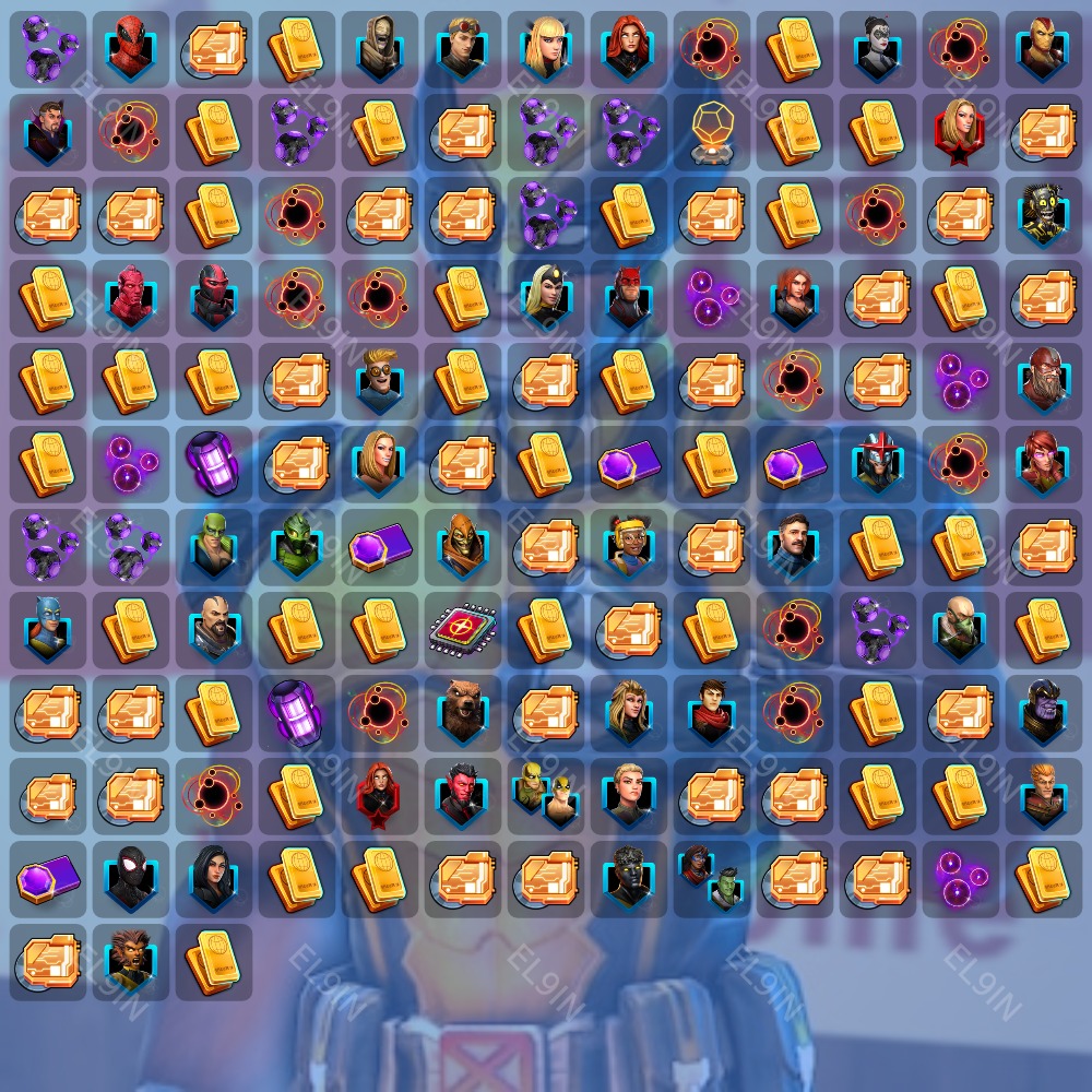 🌟MARVEL Strike Force👾Твич Дропсы💡146 предметов + 🎁 фото 1