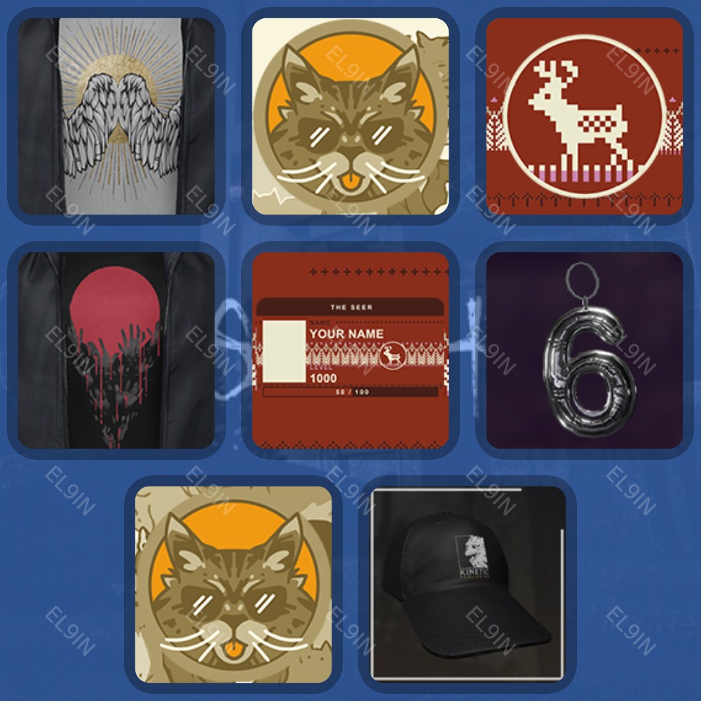 🎁Phasmophobia💫Twitch Drops🎉8 items + 🎁 photo 1