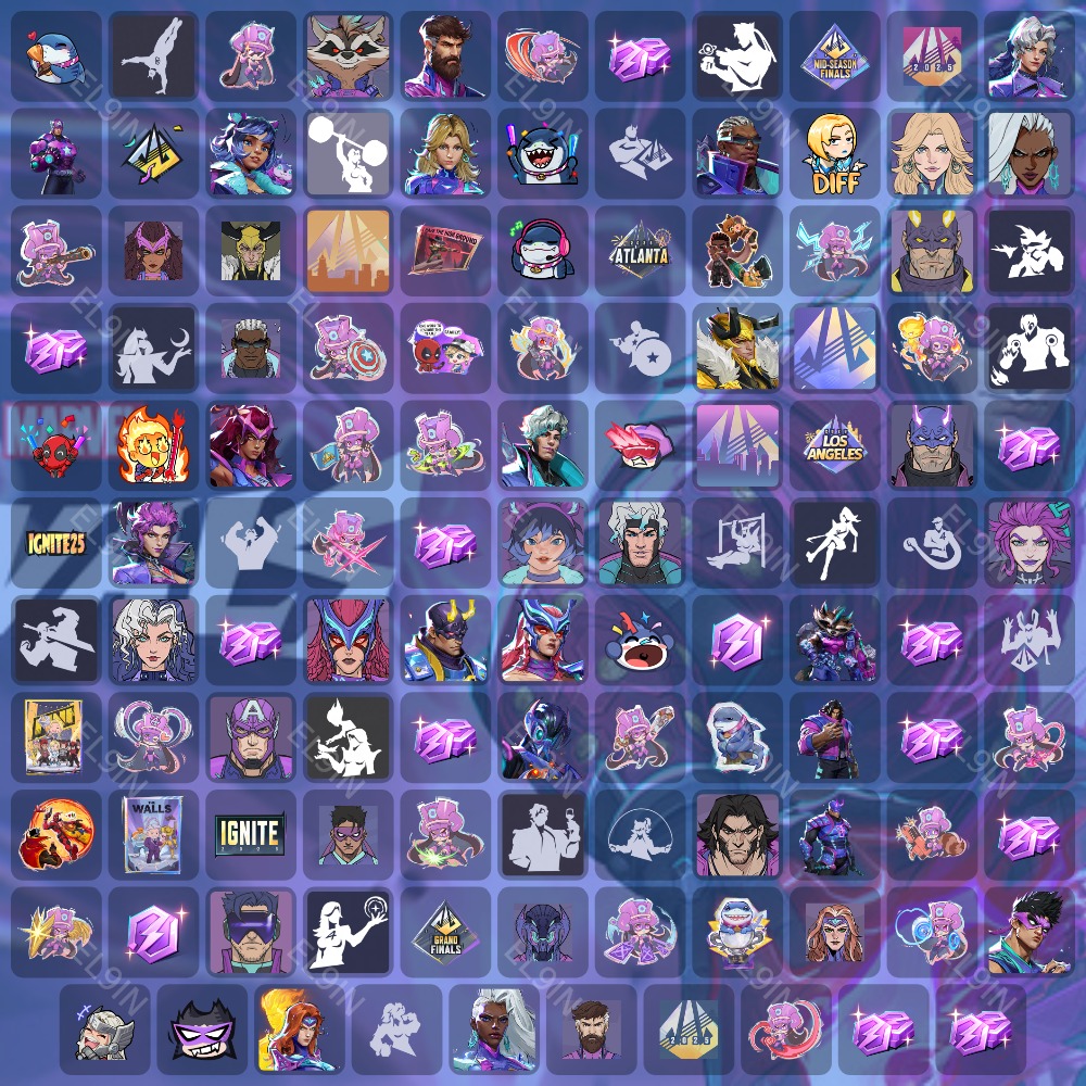 ⚜️Marvel Rivals🎁Твич Дропсы🌈120 предметов + 🎁 фото 1