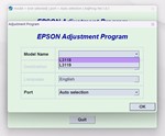 EPSON AdjProg Reset L3118 L3119