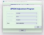 EPSON AdjProg Reset L14150 L14158