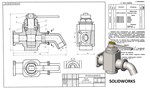 Кран сливной МЧ00.03.00.00 solidworks