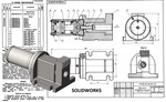 Прижим гидравлический МЧ00.06.00.00 solidworks