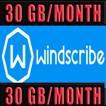 Фотография windscribe vpn 30 gb/месяц 360 gb/год 🌐