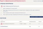 Аудит информационной безопасности ответы тест Синергия