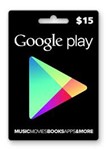 Google Play Gift Card 15$ 15 USD
