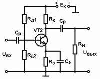 Задача 15224-0404-0001 (решение от ElektroHelp). Расчет усилителя на транзисторе.