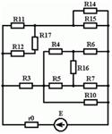 Задача 011013-0113-0001 (решение от ElektroHelp). Расчет цепи постоянного тока.