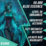 EUNE ⚜️ 30 LVL & 50.000 BE • PayPal • League of Legends