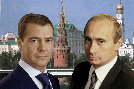 №7 "Двойной портрет на фоне Кремля"