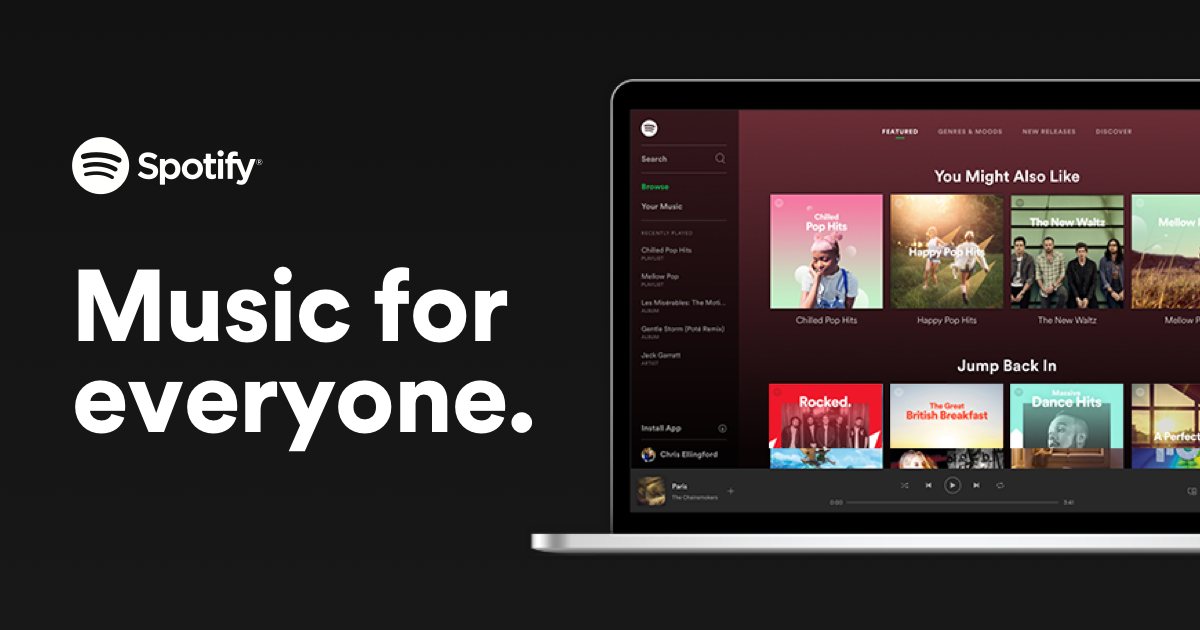 Spotify web player no download