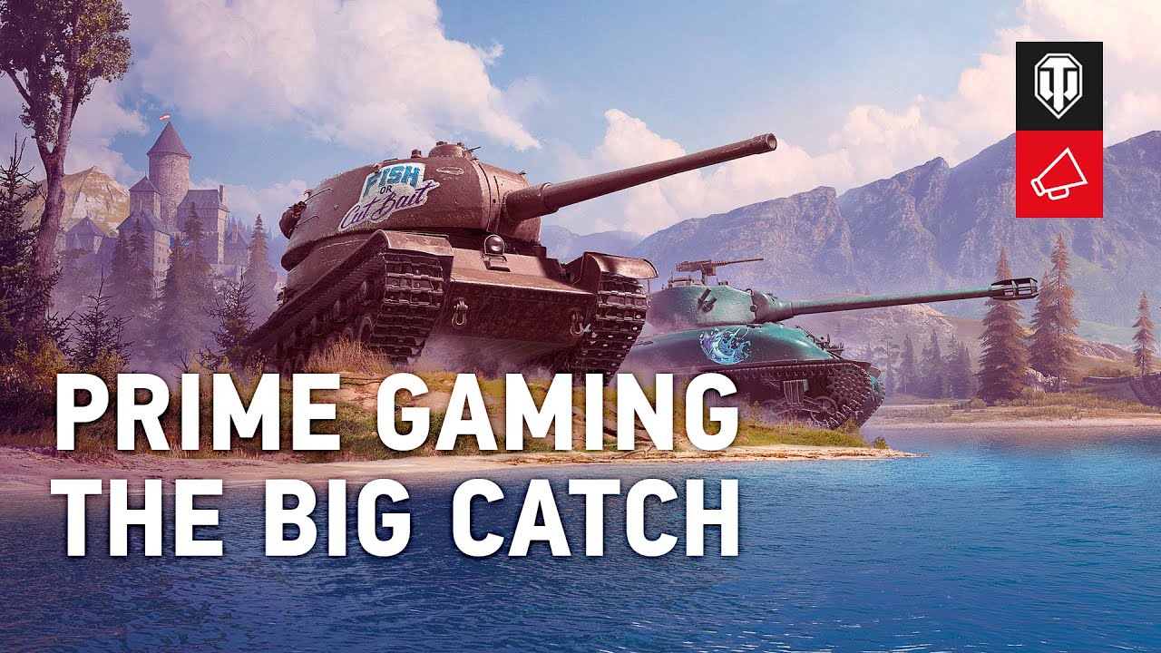 Buy PRIME GAMING WoT Set "The Big Catch" March 2021 and download