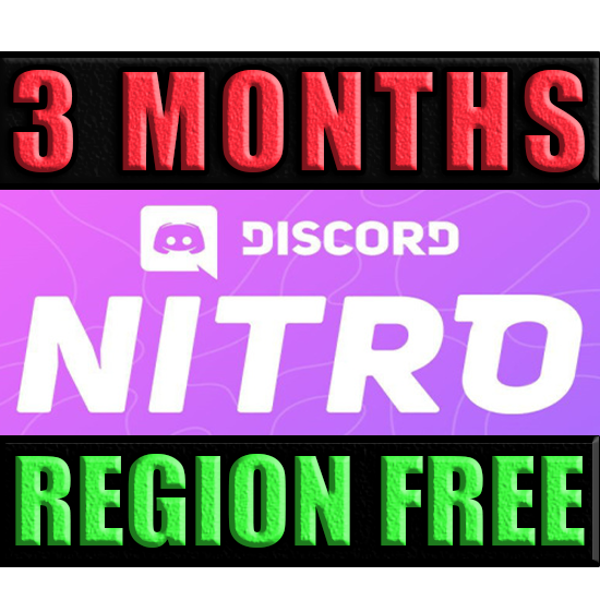 DISCORD NITRO |✅ 3 MONTHS + 2 BOOSTS ✅ Discord Nitro 🔥
