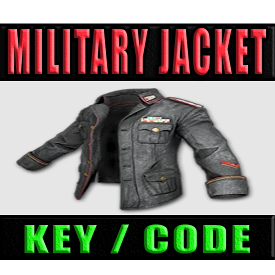 Buy PUBG MILITARY JACKET (Black) ITEM CODE / KEY 🔥 and download