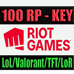 100 RIOT POINTS ✅ LoL/VALORANT/TFT/LOR ✅ GLOBAL 🔥