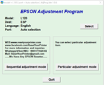 Epson L120 Adjustment program