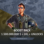 GTA ONLINE 💸 1.500.000.000 $ + 🌐 LVL + 🔓 ALL UNLOCKS - irongamers.ru