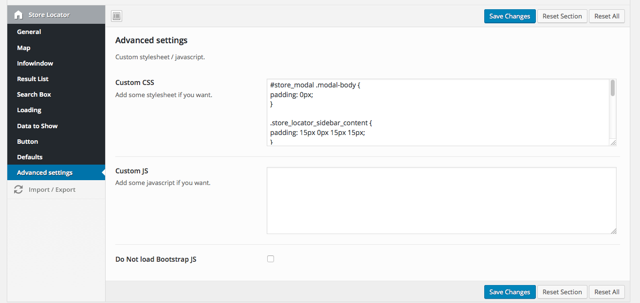 Wordpress store