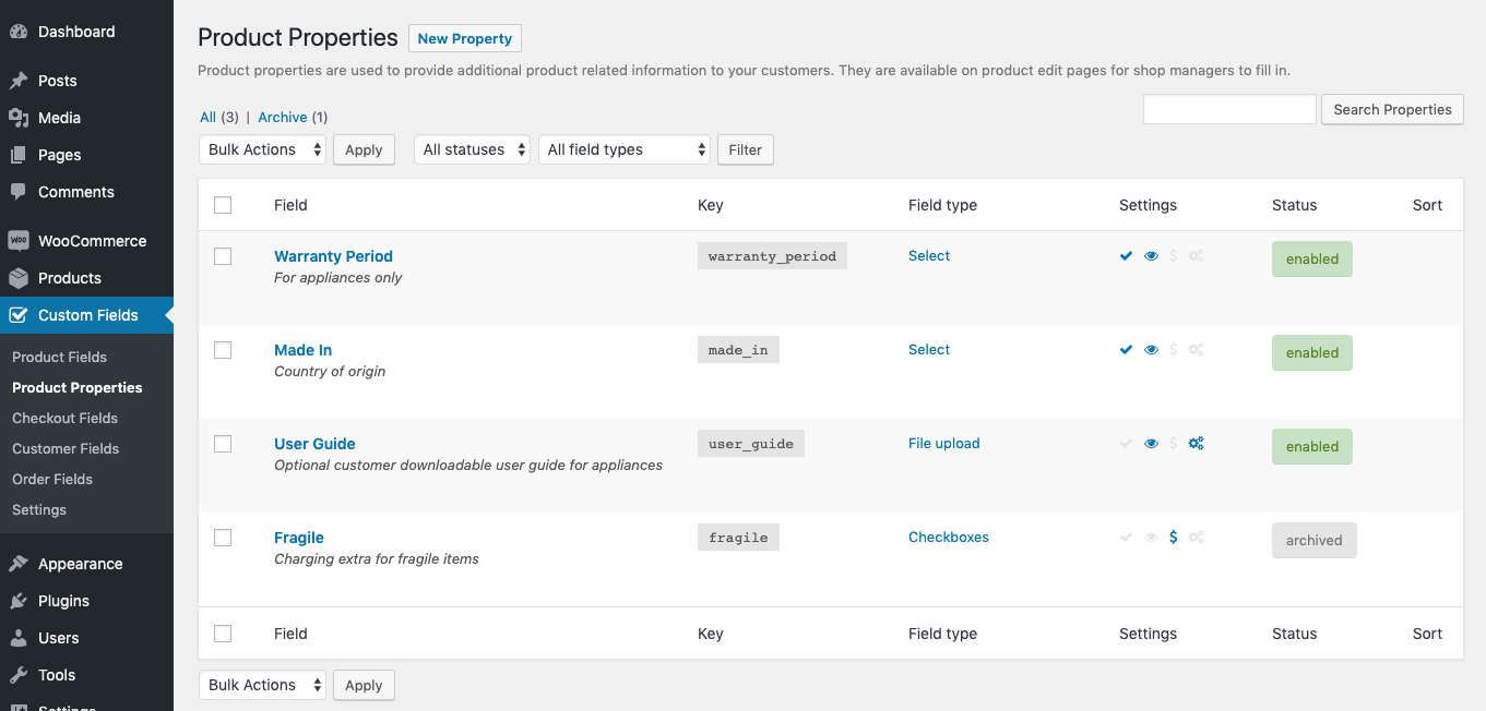 Order field. Field order. custom field laravel nova how save file in db.