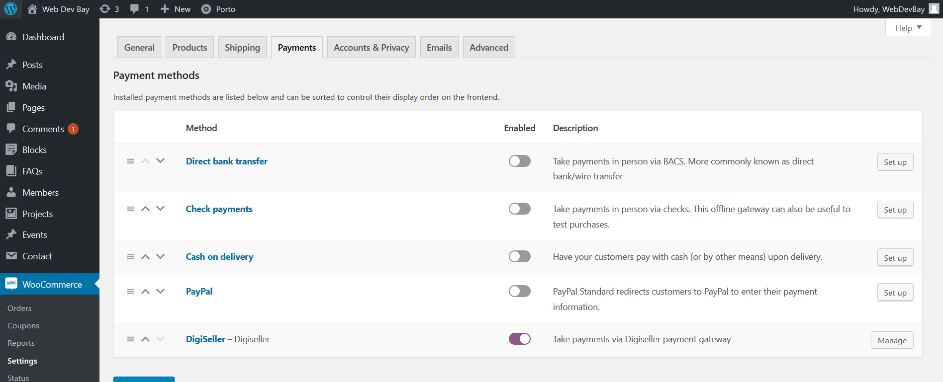 Woocommerce payments. Woocommerce способы оплаты. digiseller.
