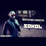 **PAYDAY 2 - Sokol Character Pack / Steam Key / РФ