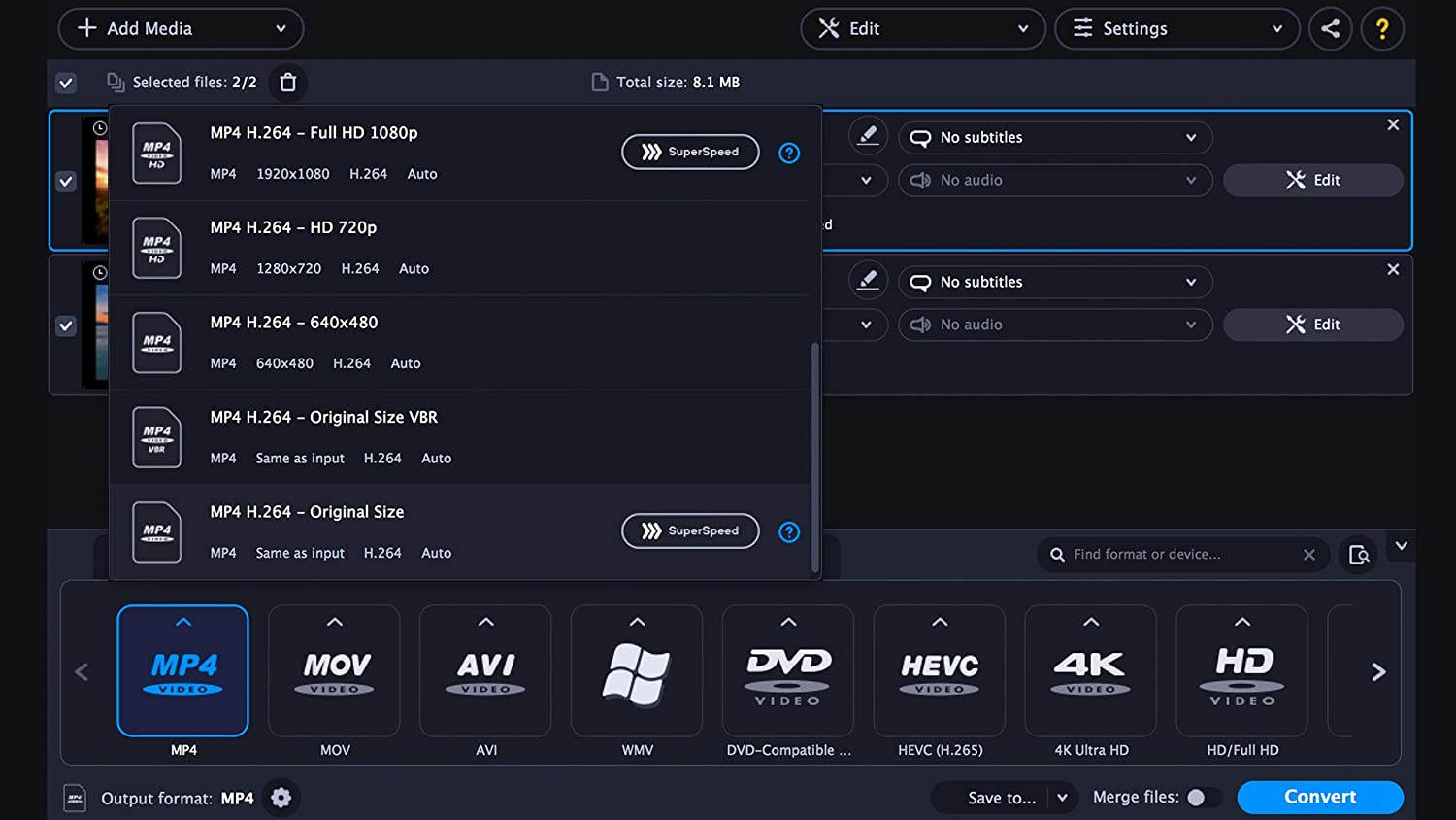 Buy Movavi Video Converter Premium MAC 2021 Lifetime cheap, choose from