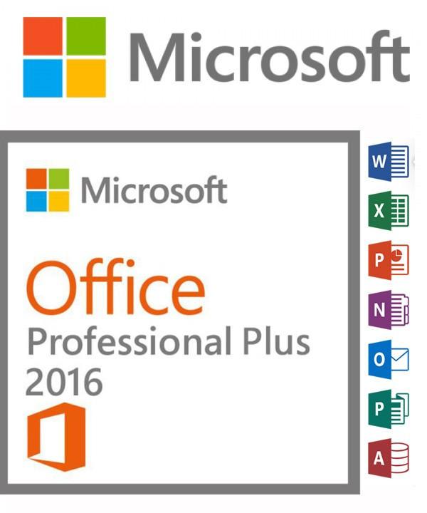 Microsoft Office 2016 Professional ORIGINAL LIFETIME