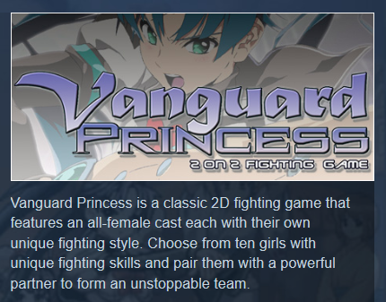 Vanguard Princess (Steam Key/Region Free/Global) + 🎁