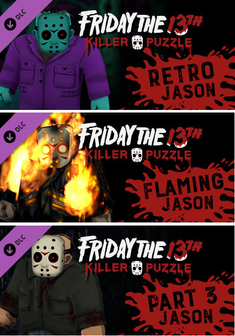 Friday the 13th Killer Puzzle PACK (3 in 1) STEAM KEY