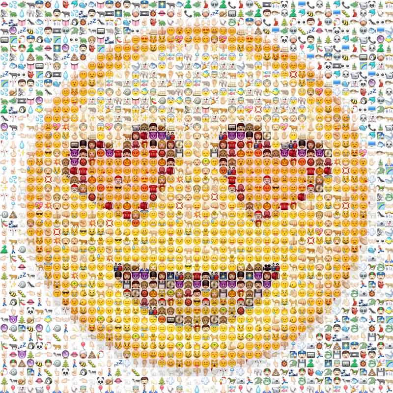Полный набор иконок Emoji (845 элементов)