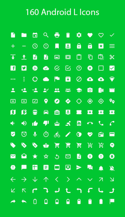 Android L Icons