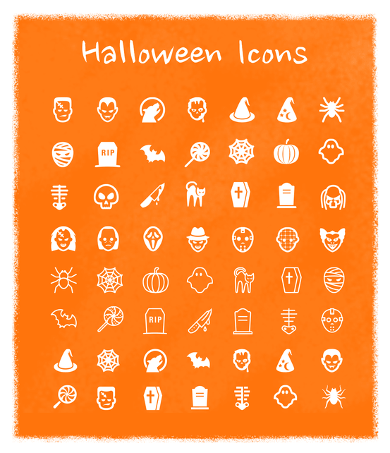 Иконки Хэллоуин / Halloween icons