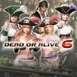 DOA6 Pirates of the 7 Seas Costumes Vol1 Set