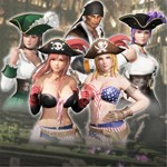 DOA6 Pirates of the 7 Seas Costumes Vol1 Set