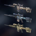 Weapon skins  Unicamo Hexagon Ice  Copperhead Snake