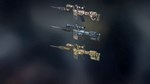 Weapon skins  Unicamo Hexagon Ice  Copperhead Snake