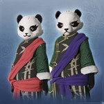 Unisex Custom Panda Costume Set