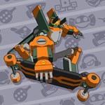 Insectoid Loneriding Mechranger Outfit For Switch