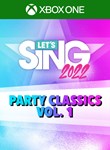 Lets Sing 2022 Party Classics Vol 1 Song Pack
