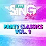 Lets Sing 2022 Party Classics Vol 1 Song Pack