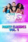 Lets Sing 2022 Party Classics Vol 1 Song Pack