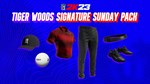 PGA TOUR 2K23 Tiger Woods Signature Sunday Pack