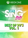 Lets Sing 2021  Best of 90s Vol 1 Song Pack
