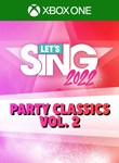 Lets Sing 2022 Party Classics Vol 2 Song Pack
