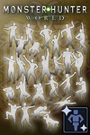 Monster Hunter World  Complete Gesture Pack