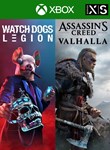Assassins Creed Valhalla  Watch Dogs Legion Bundle