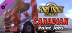 Euro Truck Simulator 2 - Canadian Paint Jobs Pack DLC