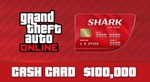 * GTA Online: * Red Shark Cash Card * 100K*ROCKSTAR