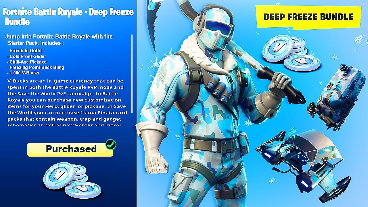 Buy Fortnite Deep Freeze Bundle For Pc And Xbox Tr And Download - fortni!   te deep freeze bundle for pc and xbox tr